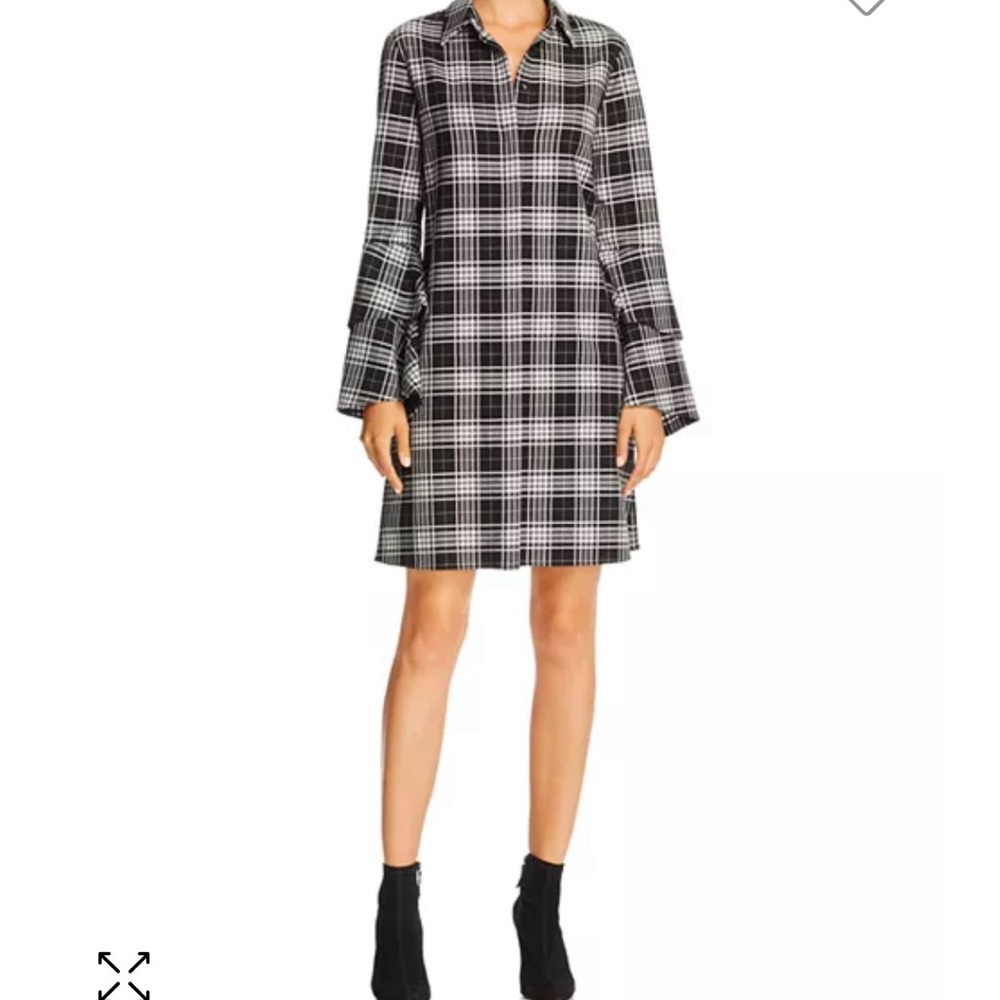 Alice + Olivia Jem Plaid Dress